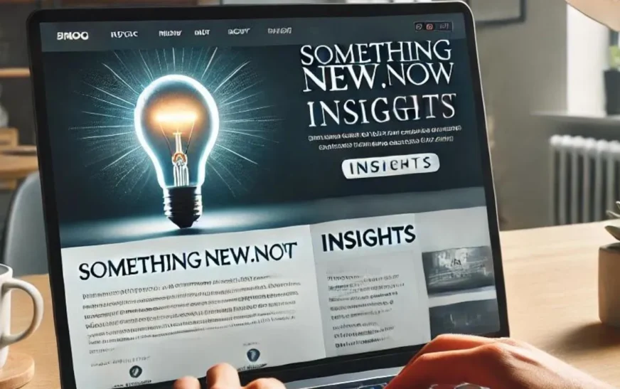 Exploring about SomethingNewNow.net Blog: A Hub for Fresh Perspectives and Cutting-Edge Content